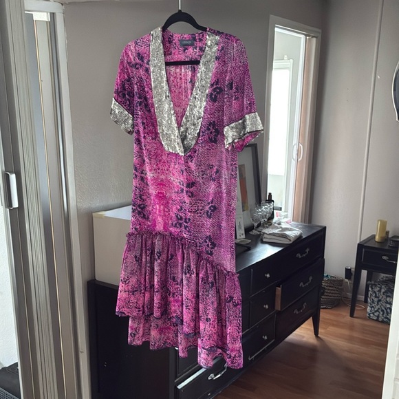 J. Crew Dark Gray/Black and Silver Crystal Embellished Mules - Picture 10 of 10